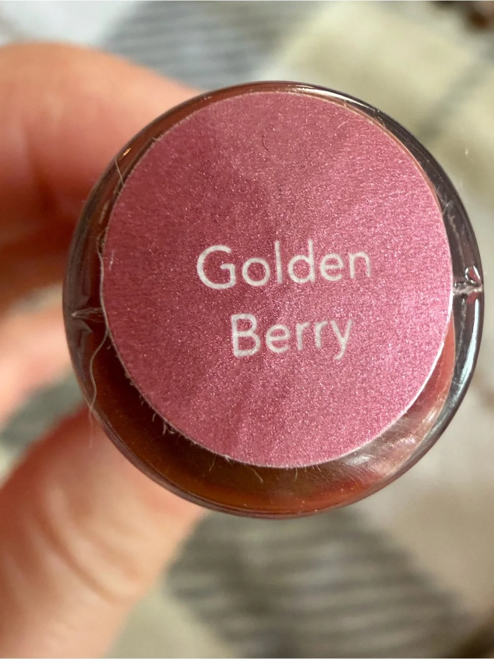 SeneGence Golden Berry lipsense in Metallic Rose